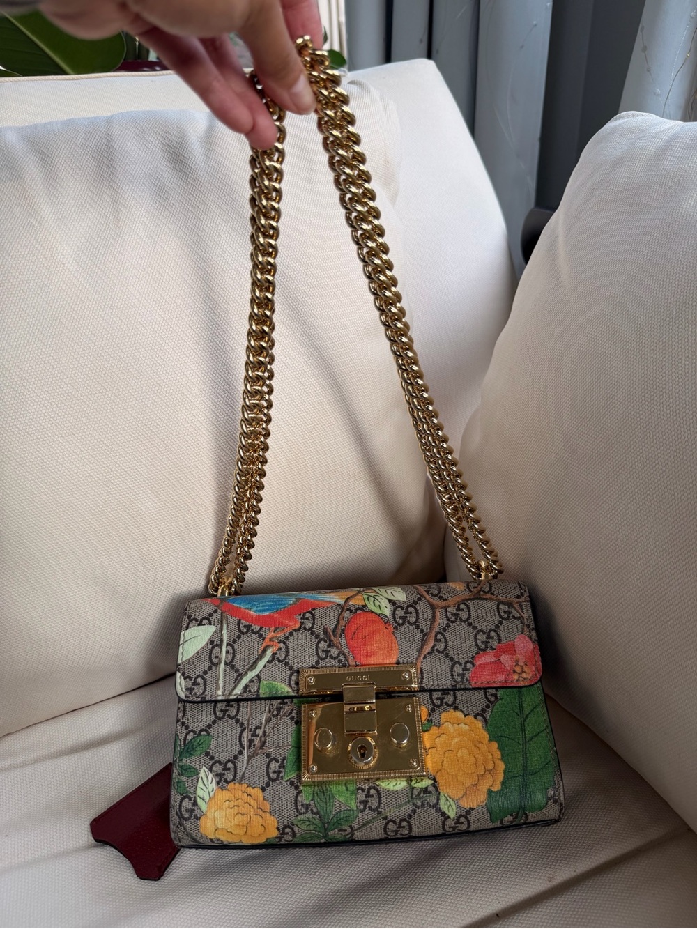 Gucci Small Padlock Tian Print
